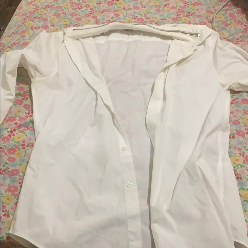 Men’s White Collar Button Down Givenchy Shirt - image 2